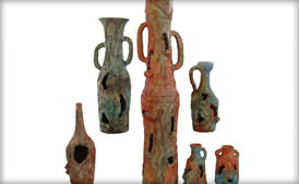 Jarrones de barro de Pereruela
