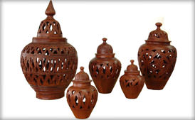 Jarrones de barro de Pereruela