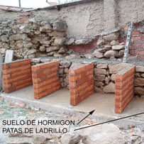 Suelo y patas