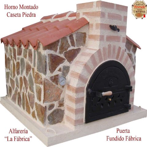  HORNO MONTADO CASETA PIEDRA