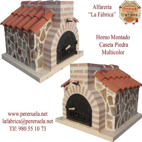  HORNO MONTADO CASETA PIEDRA