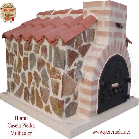  HORNO MONTADO CASETA PIEDRA