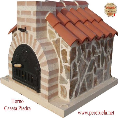  HORNO MONTADO CASETA PIEDRA