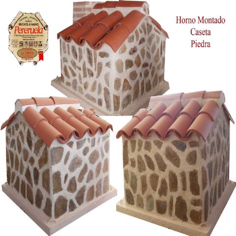  HORNO MONTADO CASETA PIEDRA