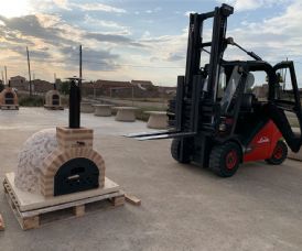 Horno de Leña. Colocación de la Mesa