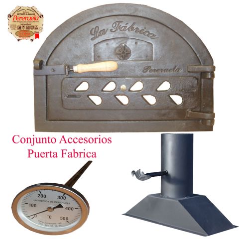 CONJUNTO DE ACCESORIOS PARA HORNO DE LEÑA