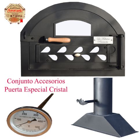 CONJUNTO DE ACCESORIOS PARA HORNO DE LEÑA