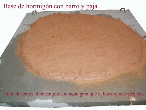 Esquema para la construcción de un horno.