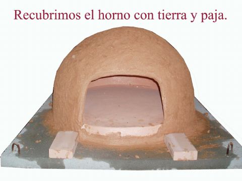 Esquema para la construcción de un horno.