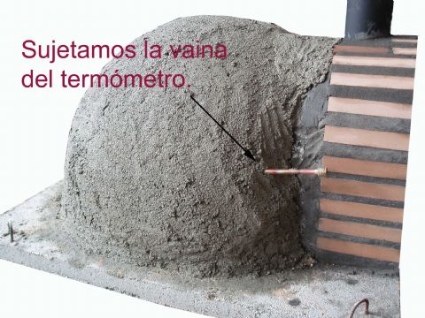 Esquema para la construcción de un horno.