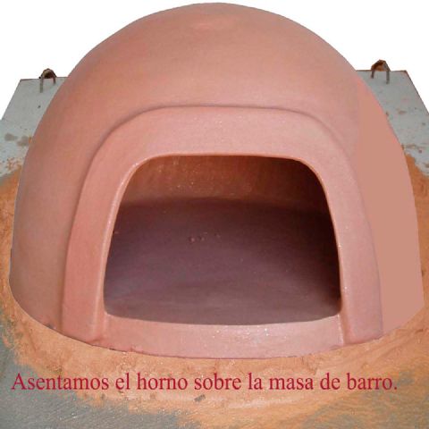 Esquema para la construcción de un horno.