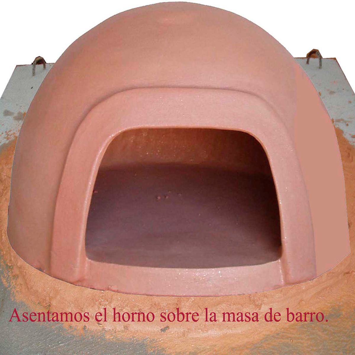 Esquema para la construcción de un horno.