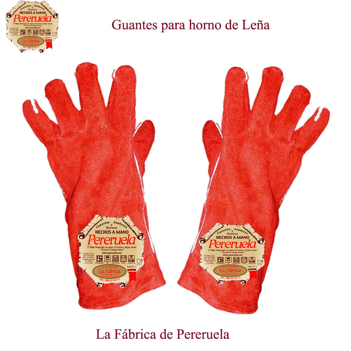 Guantes Horno de Leña