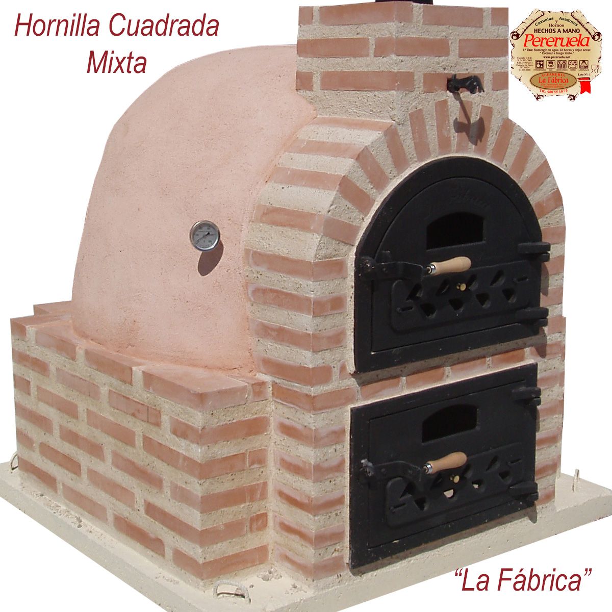 HORNO DE LENA 100X100 C/TERMOMETRO