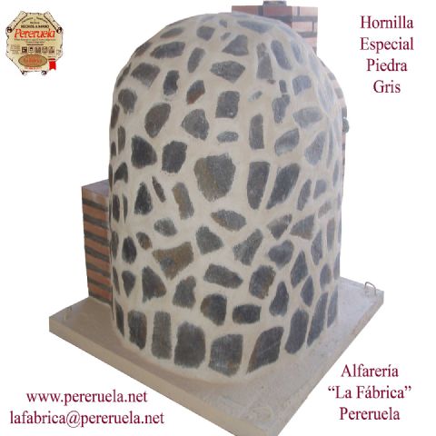 Hornilla Especial Piedra Gris