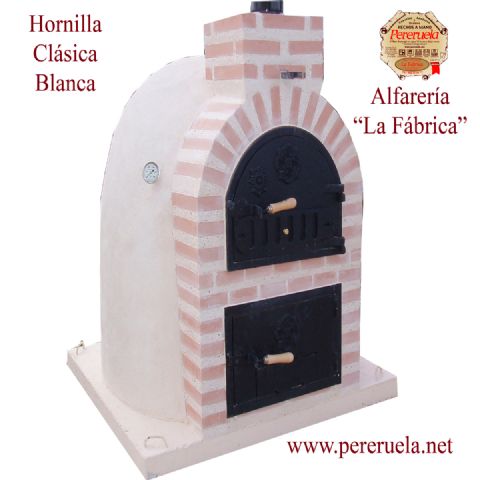 HORNILLA REDONDA CLÁSICA BLANCA