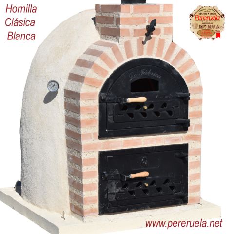 HORNILLA REDONDA CLÁSICA BLANCA