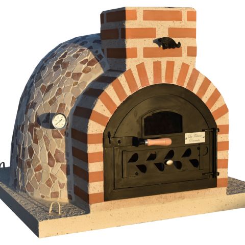 Horno  Montado MARMOL CREMA