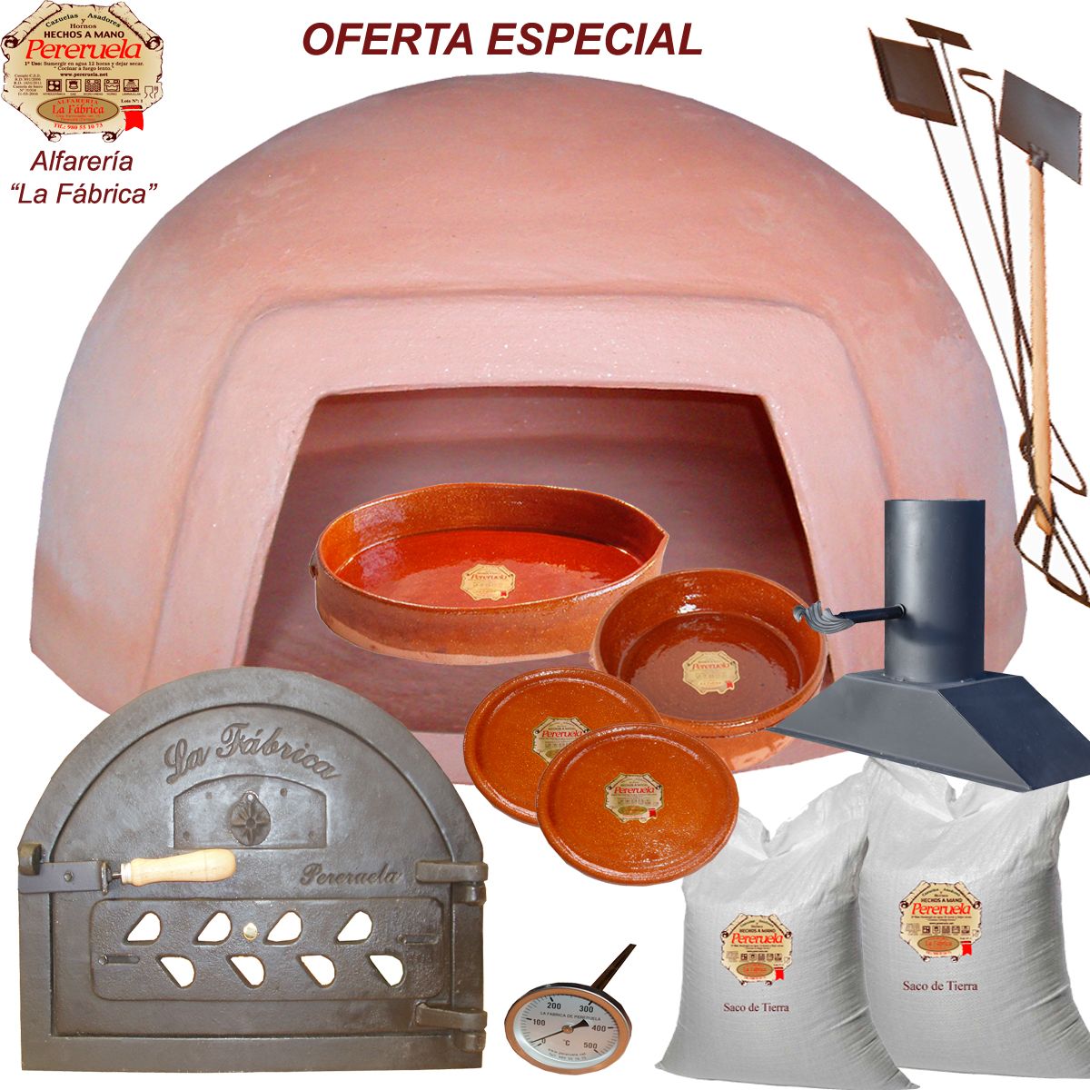 Horno de Leña H-75. Oferta Especial