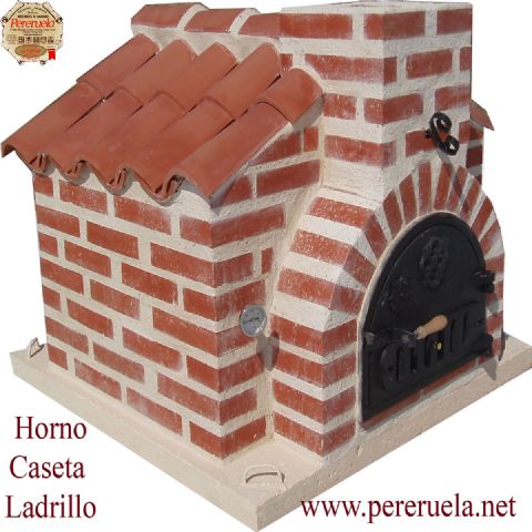 HORNO MONTADO CASETA LADRILLO