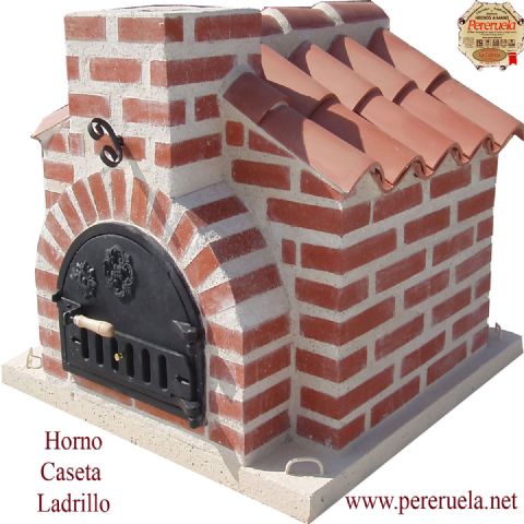 HORNO MONTADO CASETA LADRILLO