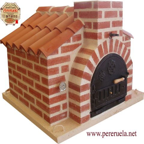 HORNO MONTADO CASETA LADRILLO