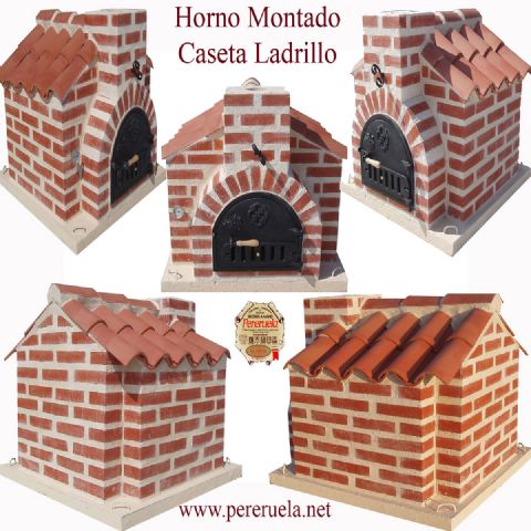 HORNO MONTADO Caseta Ladrillo 