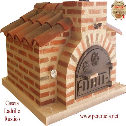 HORNO MONTADO CASETA LADRILLO RUSTICO