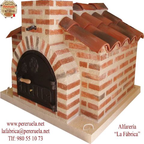 HORNO MONTADO CASETA LADRILLO RUSTICO