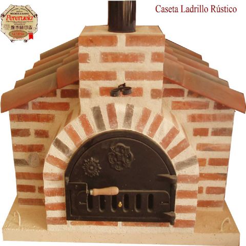 HORNO MONTADO CASETA LADRILLO RÚSTICO