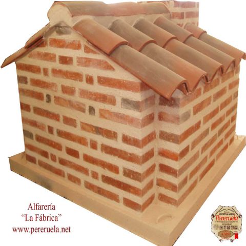 HORNO MONTADO CASETA LADRILLO RÚSTICO
