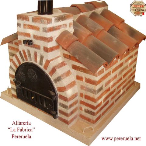 HORNO MONTADO CASETA LADRILLO RÚSTICO
