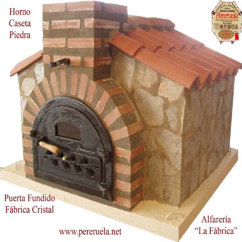 HORNO MONTADO CASETA PIEDRA