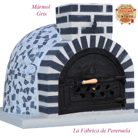 HORNO MONTADO MARMOL GRIS