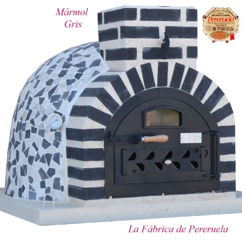 HORNO MONTADO MARMOL GRIS