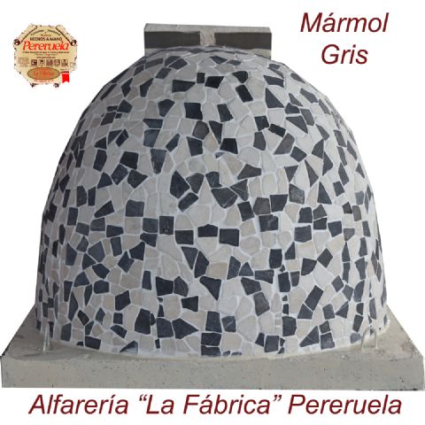 HORNO MONTADO MARMOL GRIS