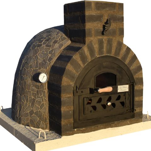 HORNO MONTADO MARMOL NEGRO