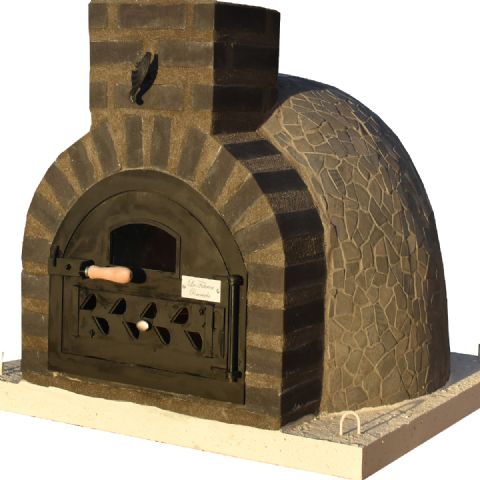 HORNO MONTADO MARMOL NEGRO