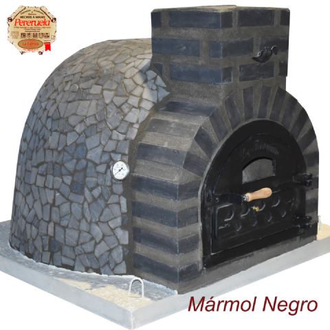 HORNO MONTADO MARMOL NEGRO