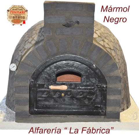 HORNO MONTADO MARMOL NEGRO