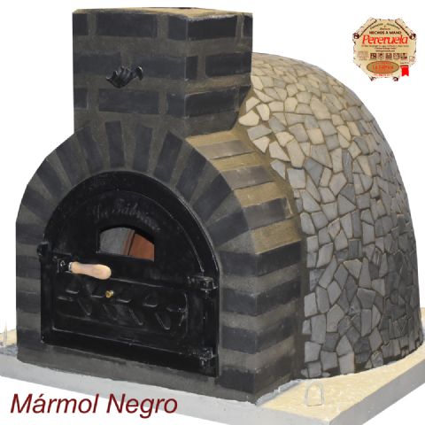 HORNO MONTADO MARMOL NEGRO