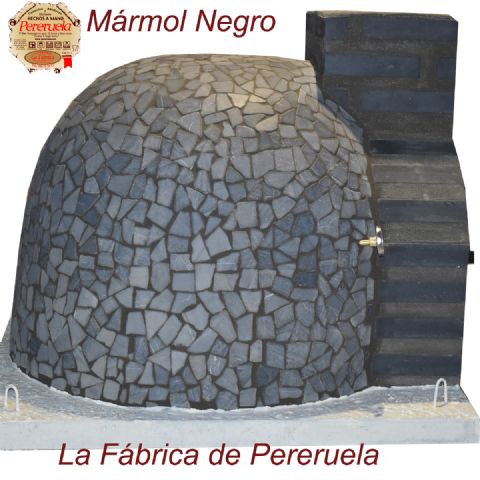 HORNO MONTADO MARMOL NEGRO