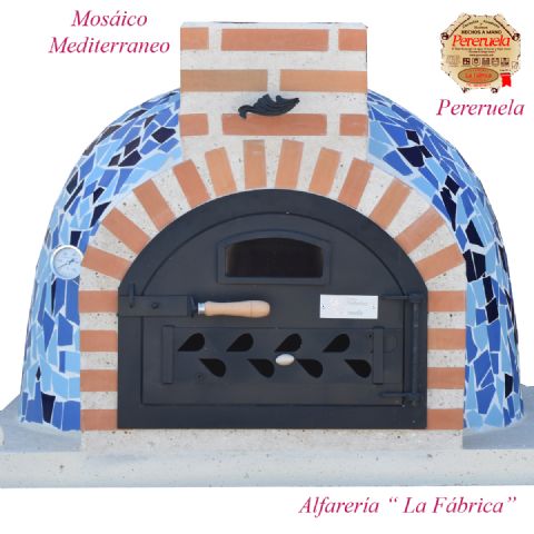 HORNO MONTADO MOSAICO MEDITERRANEO