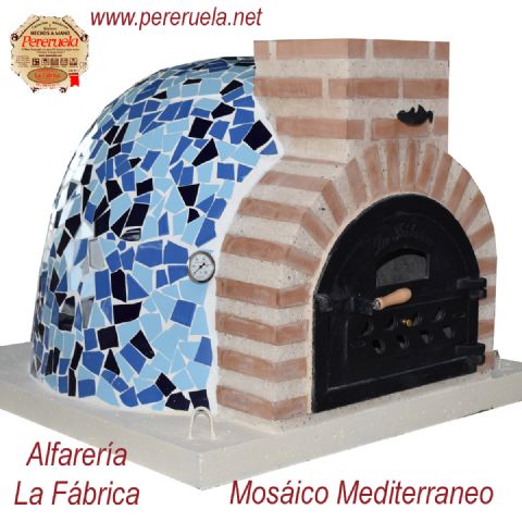 HORNO MONTADO MOSAICO MEDITERRANEO