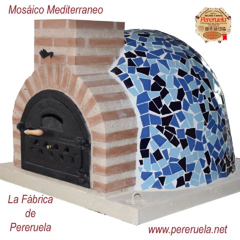 HORNO MONTADO MOSAICO MEDITERRANEO