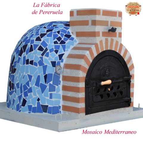 HORNO MONTADO MOSAICO MEDITERRANEO