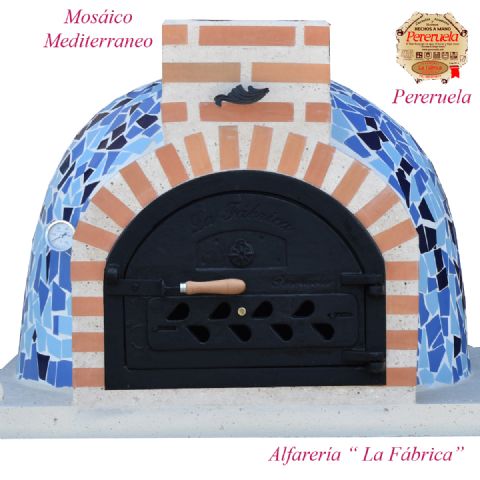 HORNO MONTADO MOSAICO MEDITERRANEO