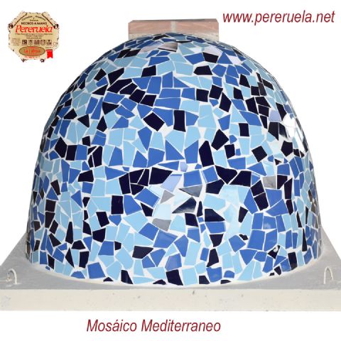 HORNO MONTADO MOSAICO MEDITERRANEO