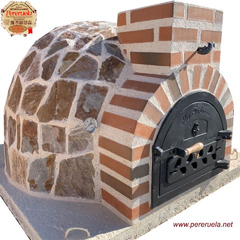 Horno Montado Piedra Multicolor Especial