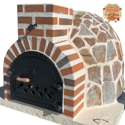 Horno Montado Piedra Multicolor Especial